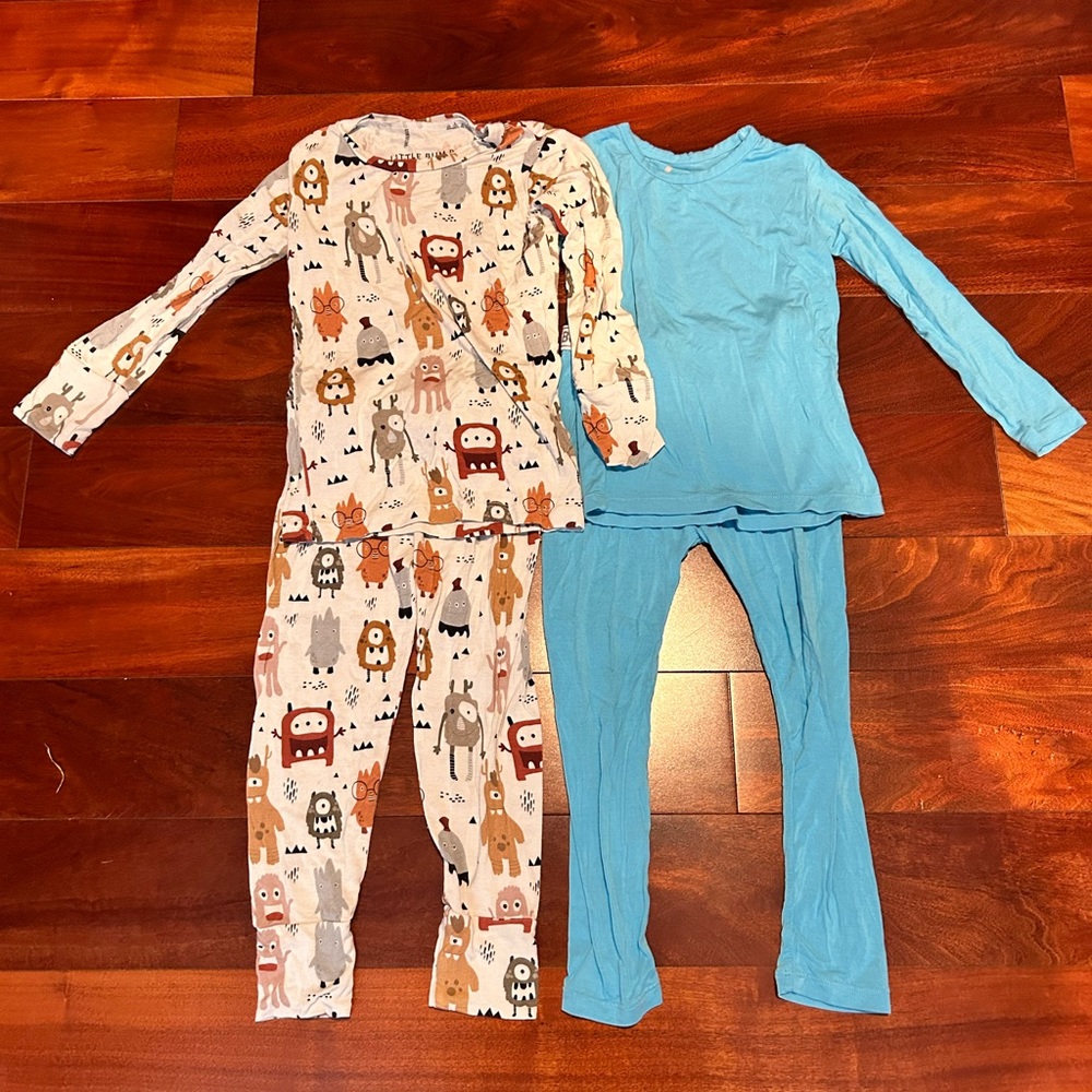 Lot of 3T bamboo pj sets EUC